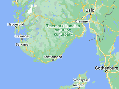 Map showing location of Åmli (58.76845, 8.48651)