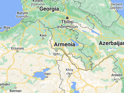 Map showing location of Argavand (40.15876, 44.43916)