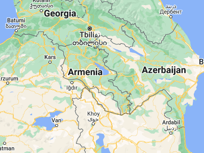 Map showing location of Astghadzor (40.12248, 45.35698)