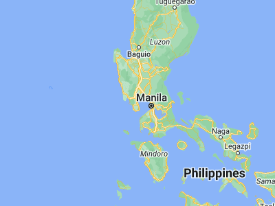 Map showing location of Balanga (14.67611, 120.53611)