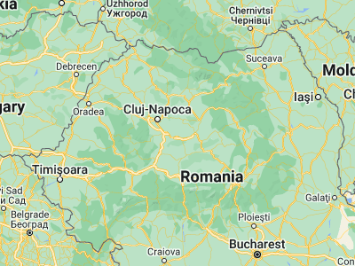 Map showing location of Bârza (46.55, 24.13333)