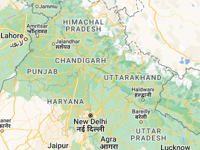 Map showing location of Behat (30.1705, 77.61532)