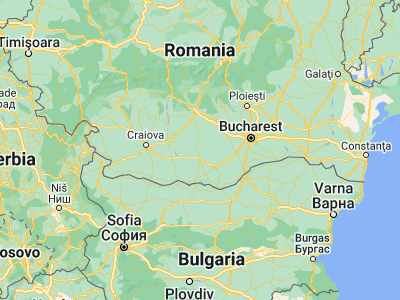 Map showing location of Beuca (44.25, 24.96667)