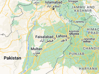 Map showing location of Bhawāna (31.56918, 72.64899)