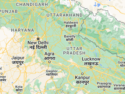 Map showing location of Bilsi (28.13073, 78.91055)