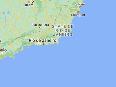 Map showing location of Cabo Frio (-22.87944, -42.01861)