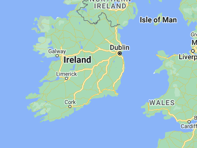 Map showing location of Castlecomer (52.80611, -7.21056)