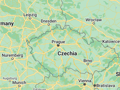 Map showing location of Černý Most (50.10475, 14.57974)