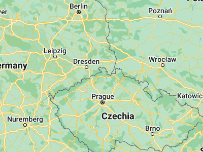 Map showing location of Česká Kamenice (50.7978, 14.41767)