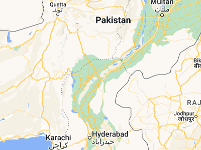 Map showing location of Chak (27.85754, 68.83292)