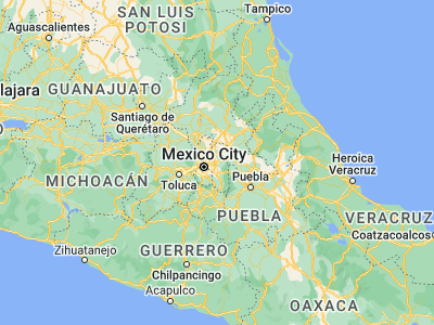 Map showing location of Chiautla (19.54895, -98.88236)