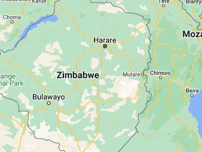 Map showing location of Chivhu (-19.02112, 30.89218)