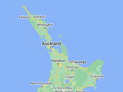 Map showing location of Coromandel (-36.76667, 175.5)