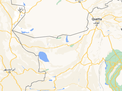 Map showing location of Dālbandīn (28.8947, 64.41009)