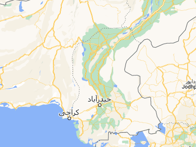 Map showing location of Darya Khān Marri (26.67748, 68.2859)