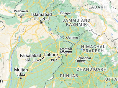 Map showing location of Daska (32.32426, 74.34974)