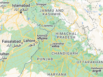 Map showing location of Dasūa (31.81565, 75.65315)