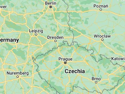 Map showing location of Děčín (50.78215, 14.21478)