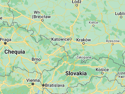 Map showing location of Dětmarovice (49.89412, 18.46079)