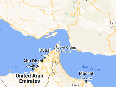 Map showing location of Dib Dibba (26.19778, 56.25778)