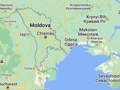 Map showing location of Dnestrovsc (46.62222, 29.91333)