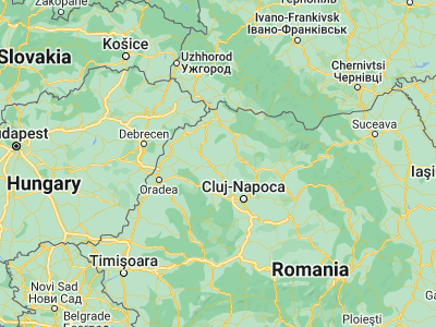 Map showing location of Dobrin (47.28333, 23.13333)