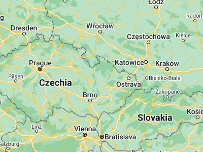 Map showing location of Dolní Libina (49.85821, 17.10729)