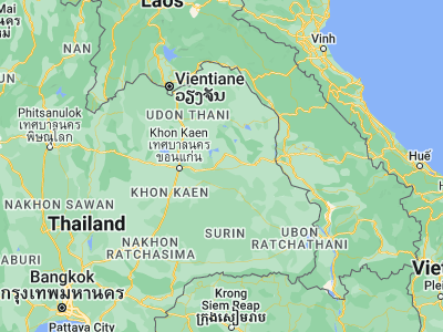 Map showing location of Don Chan (16.45711, 103.69558)
