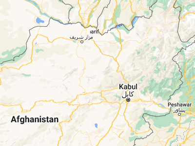 Map showing location of Dūāb (35.56277, 67.82191)