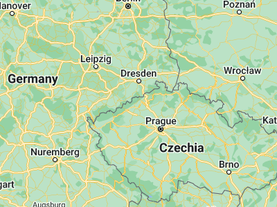 Map showing location of Duchcov (50.60376, 13.74621)