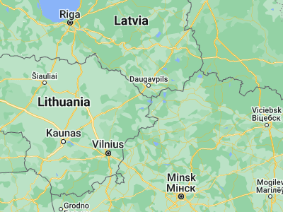 Map showing location of Dūkštas (55.53333, 26.33333)