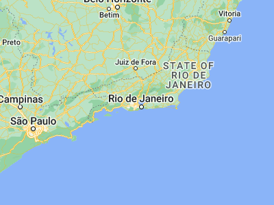 Map showing location of Duque de Caxias (-22.78556, -43.31167)