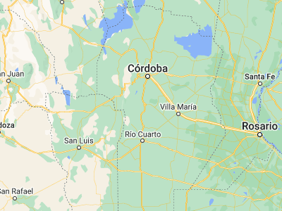 Map showing location of Embalse (-32.18, -64.41809)