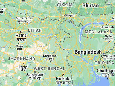 Map showing location of Farakka (24.81667, 87.9)