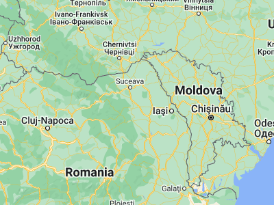 Map showing location of Forăşti (47.35, 26.46667)