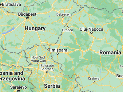 Map showing location of Frumuşeni (46.1021, 21.46196)