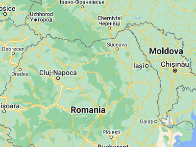 Map showing location of Gălăuţaş (46.91667, 25.43333)