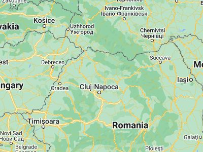 Map showing location of Gâlgău (47.28333, 23.71667)