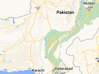 Map showing location of Garhi Khairo (28.06058, 67.98027)