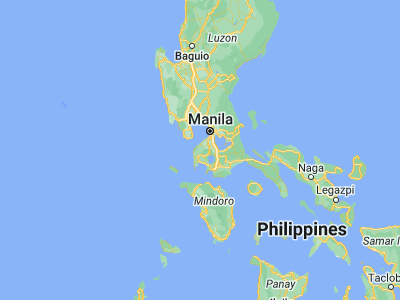 Map showing location of General Emilio Aguinaldo (14.18417, 120.79583)