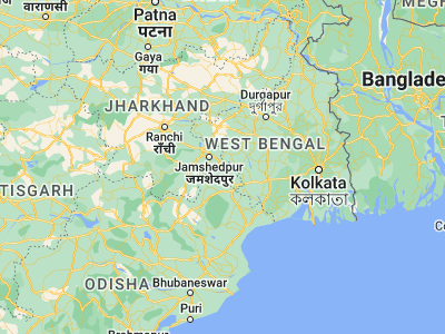 Map showing location of Ghātsīla (22.6, 86.48333)