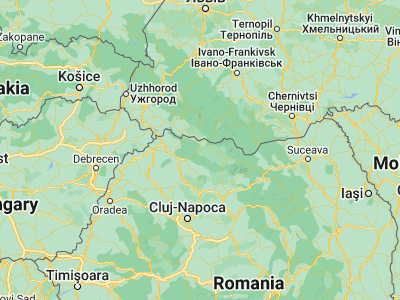 Map showing location of Giuleşti (47.81667, 23.93333)