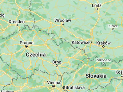 Map showing location of Hanušovice (50.08049, 16.93641)