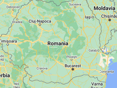 Map showing location of Hârşeni (45.75, 25.01667)