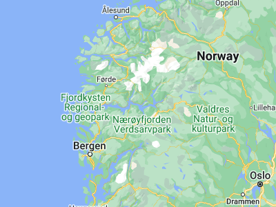 Map showing location of Hermansverk (61.18461, 6.85016)