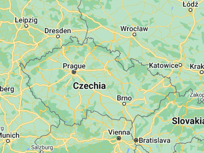 Map showing location of Heřmanův Městec (49.94707, 15.66492)