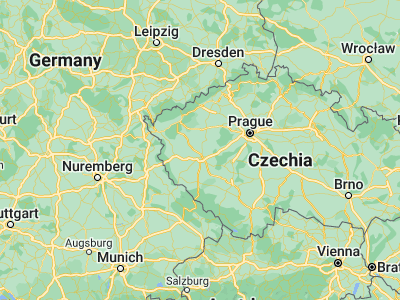 Map showing location of Horní Bříza (49.84012, 13.35558)