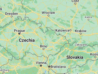 Map showing location of Horní Libina (49.88987, 17.07262)