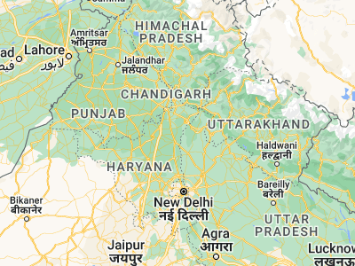 Map showing location of Indri (29.8799, 77.05882)