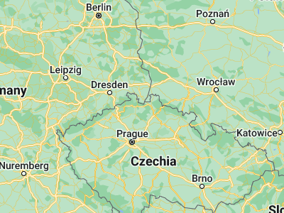 Map showing location of Jablonné v Podještědí (50.76528, 14.76052)